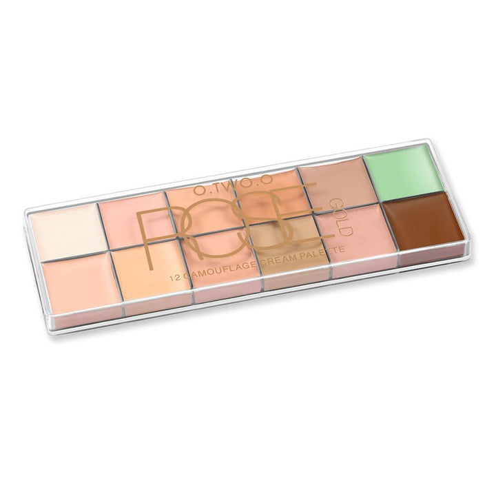 12-Color Concealer Palette for Custom Color Correction