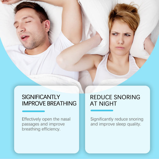 Ximonth Nasal Strips - Anti-Snoring Sleep Aid Set