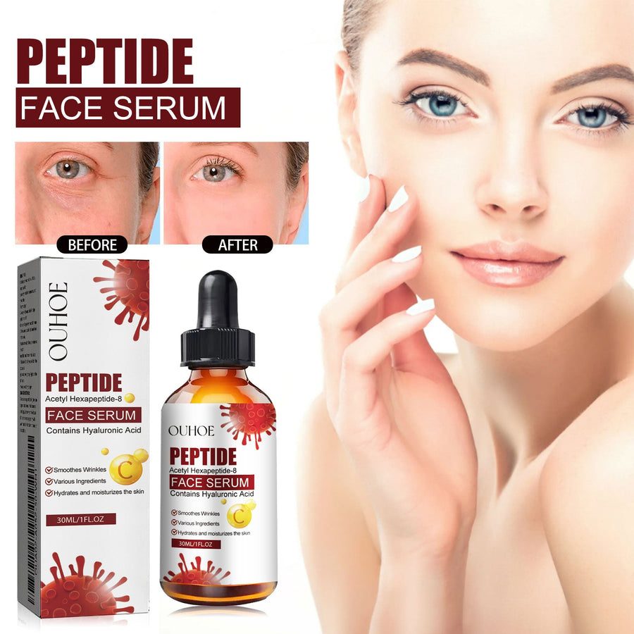 Peptide Face Serum for Fine Lines & Forehead Wrinkles