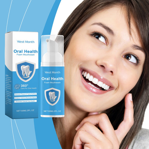 Foaming Mouthwash — Brighter, Cleaner Teeth in 2 Weeks