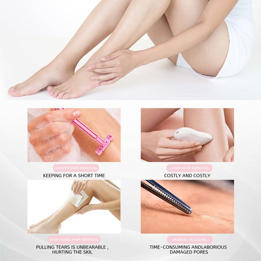 EELHOE Honey Mousse Hair Removal Spray — Painless, Smooth Skin
