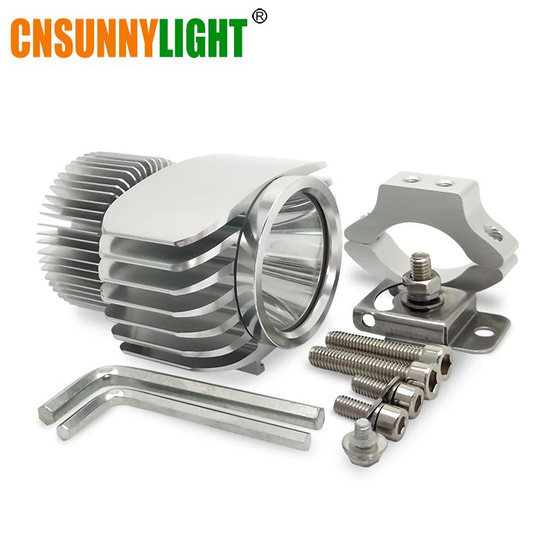 Motorcycle LED Headlight Spotlight — 2,700 Lumens