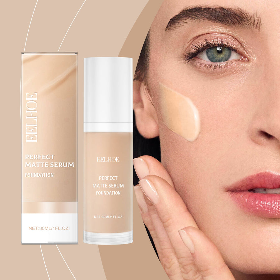 Liquid Foundation for Natural Matte Full Coverage