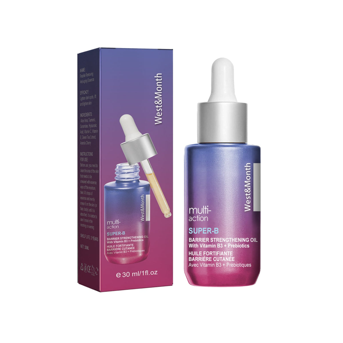 Freckle Correcting Essence with Niacinamide & Barrier Oil