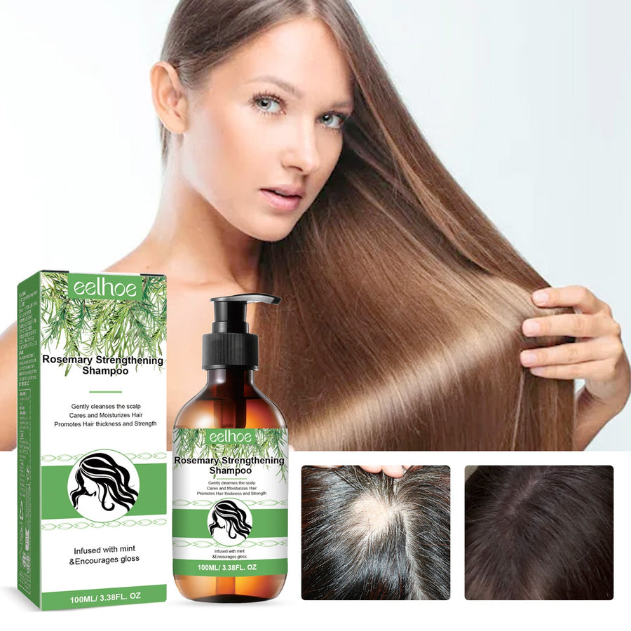 Rosemary Shampoo for Fuller-Looking, Shiny Hair Care