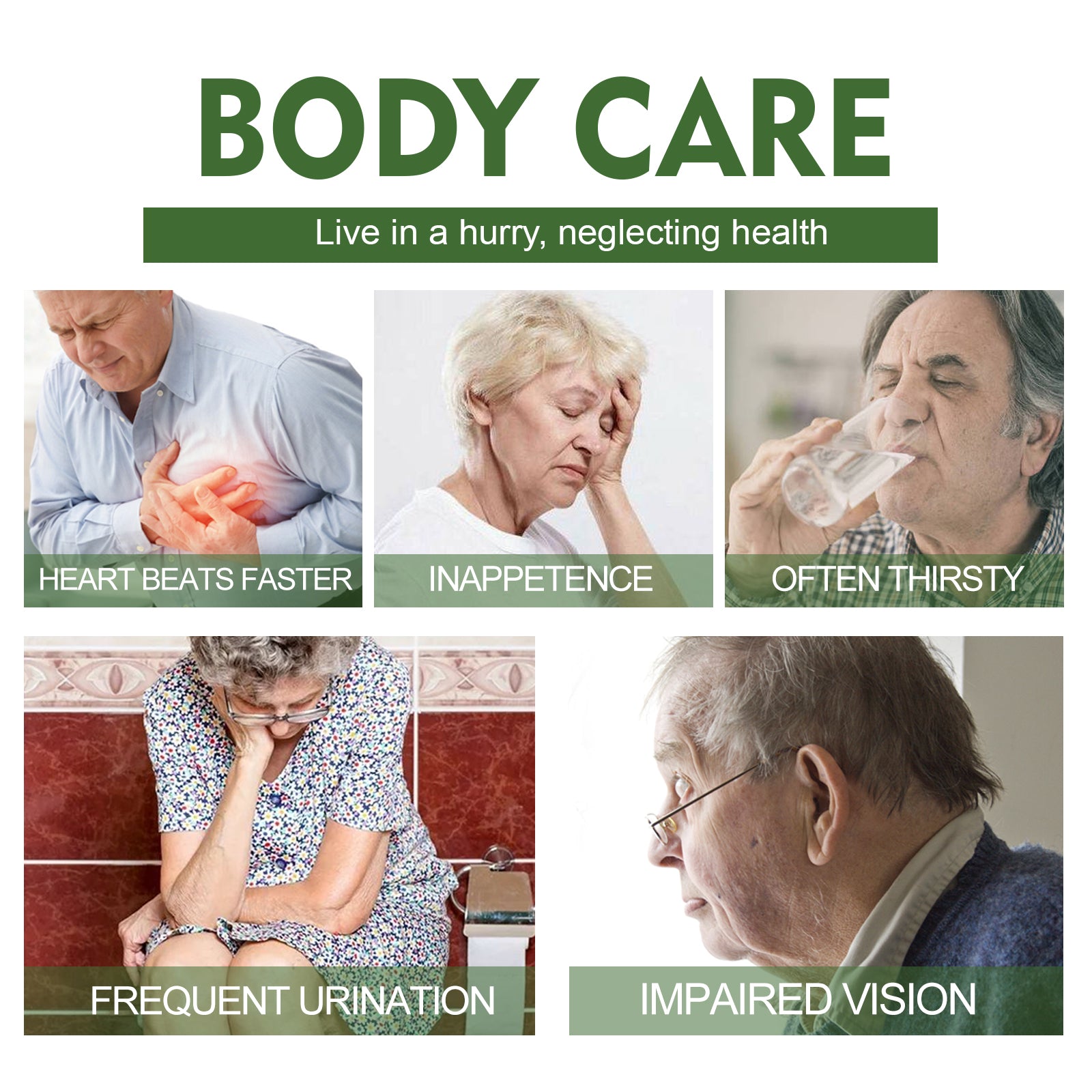 Body care benefits section with ginkgo flowers, white teacup with golden tea, mint leaves, and claims of 98% absorption and 93.5% immune boost