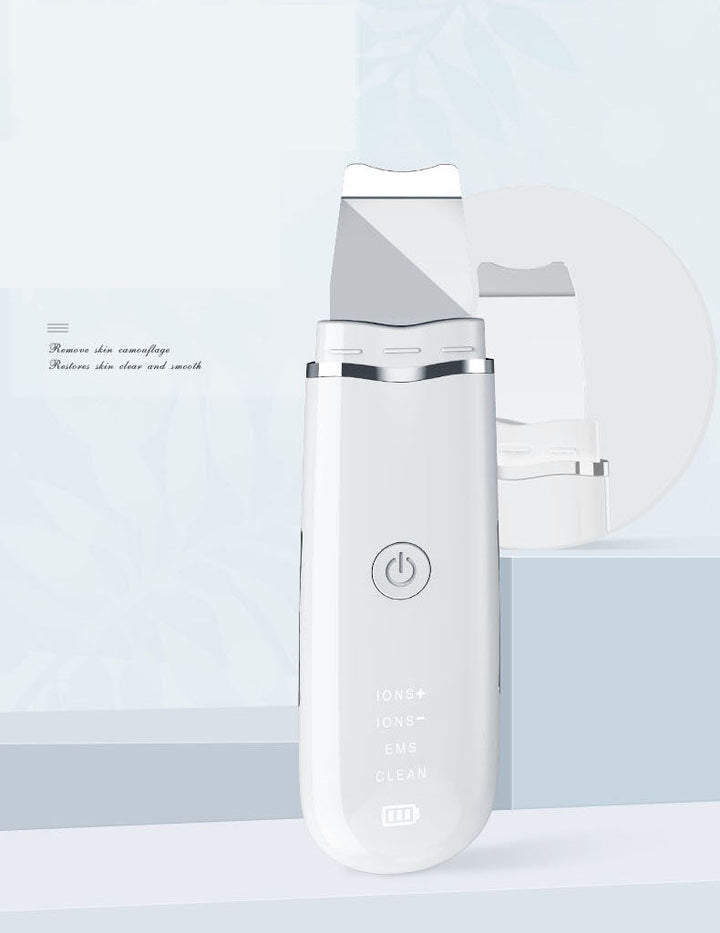 Ultrasonic Skin Spatula — Deep Pore & Blackhead Removal