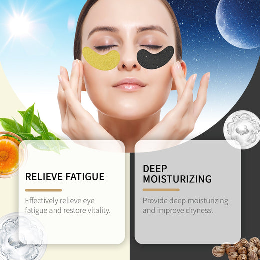 Day And Night Under-Eye Masks For Deep Skin Hydration