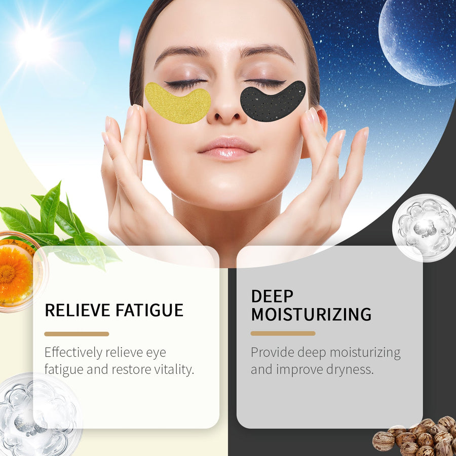 Day And Night Under-Eye Masks For Deep Skin Hydration