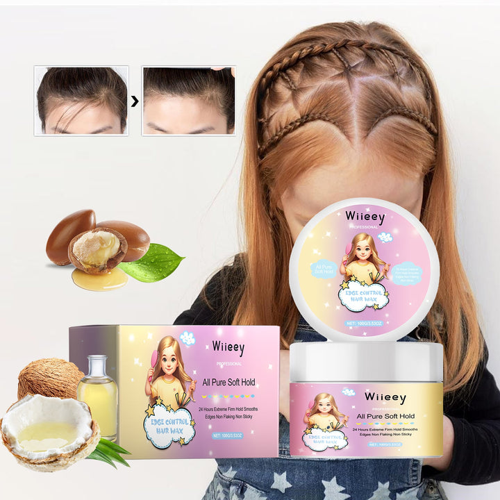 Edge Control Hair Wax for Smooth, Lasting Edge Styles