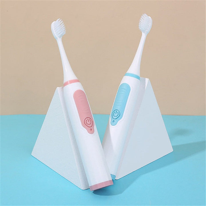 Soft-Bristle Electric Toothbrush — Gentle Sonic Cleaning