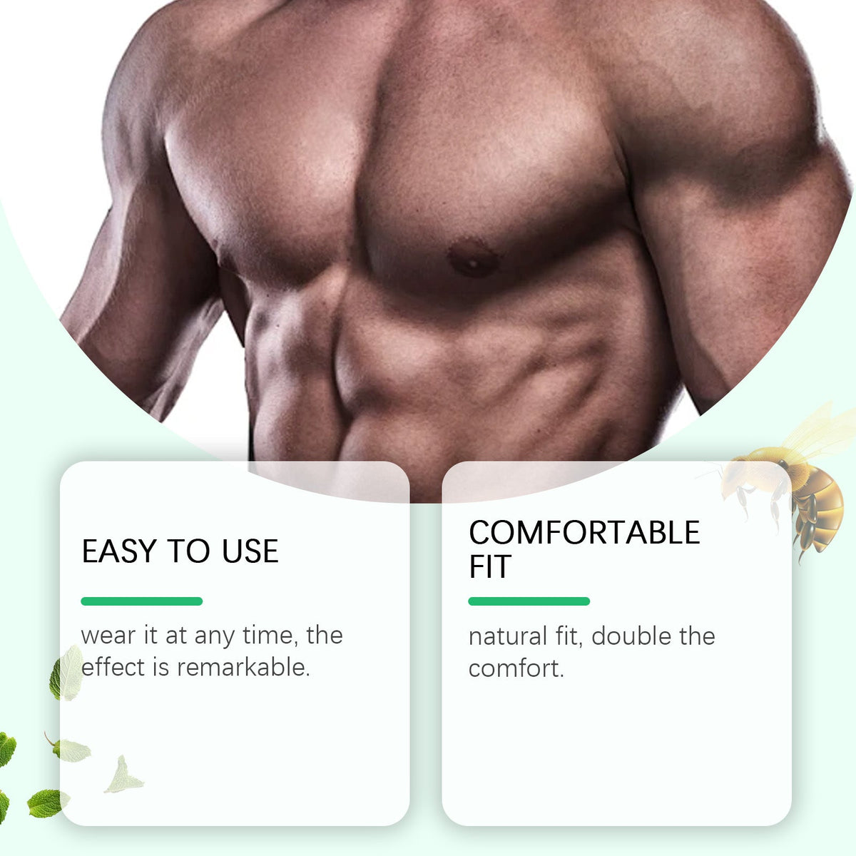 Men's Chest Firming Patches for a Sculpted Look