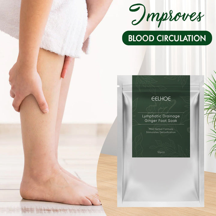 Ginger Foot Bath Soak for Circulation and Puffy Legs