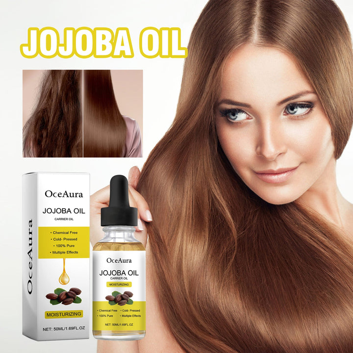 Jojoba Oil for Smoother Hair and Moisturized Skin