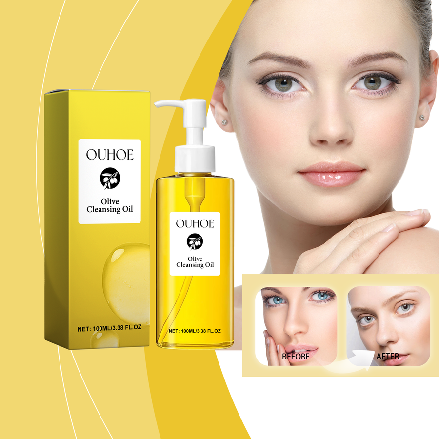 Olive Cleansing Oil for Gentle Makeup & Face Cleansing