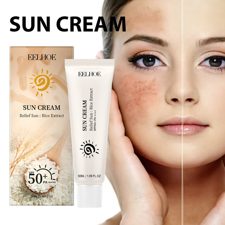 Rice Extract Sun Cream SPF 50+ PA++++ Daily Moisturizer