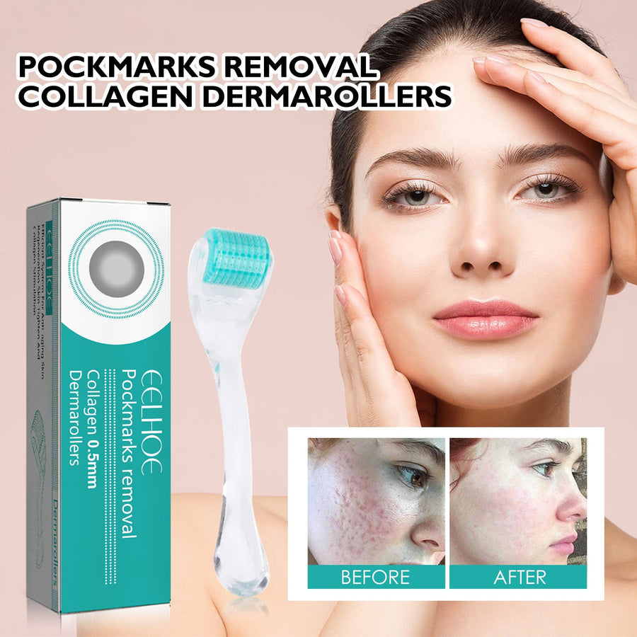 0.5mm Micro-Needle Face Roller for Acne Scars & Lines