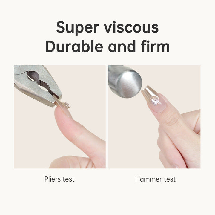 Solid Nail Patch Glue — Ultra-Strong, Water-Resistant Adhesion
