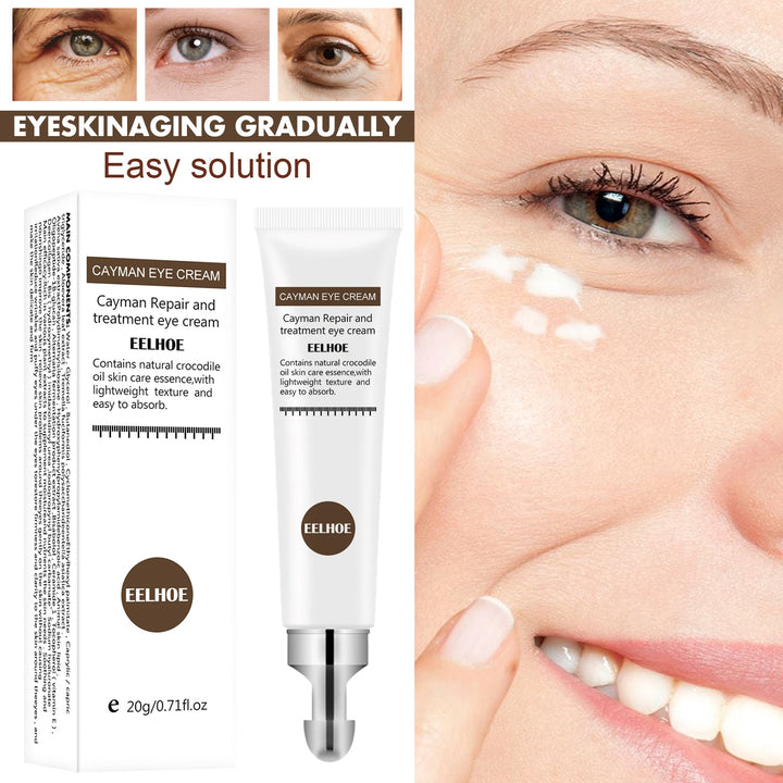 Jojoba Eye Cream Roller for Dark Circles and Puffy Bags