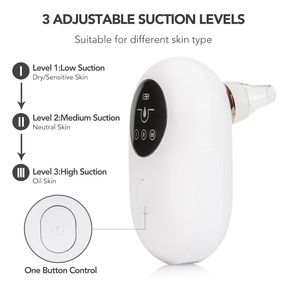 Facial Pore Vacuum Cleaner — Reduce Blackheads & Shrink Pores