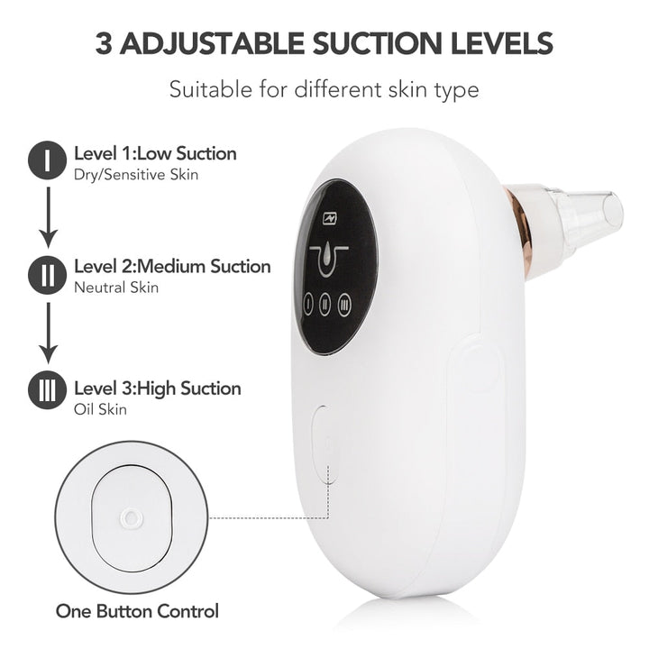 Facial Pore Vacuum Cleaner — Reduce Blackheads & Shrink Pores