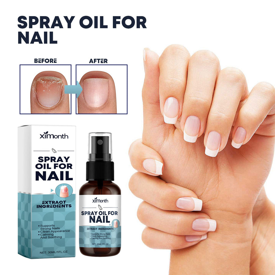 Nail Strengthening Spray for Brittle, Discolored Nails