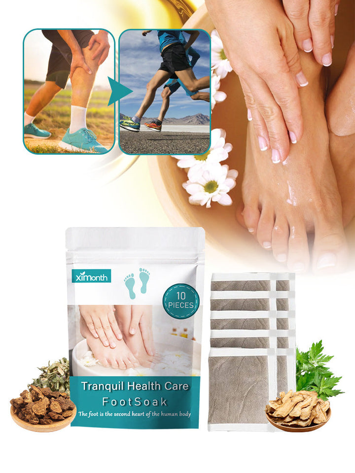 Wormwood Herbal Foot Soak Sachets for Tired Feet