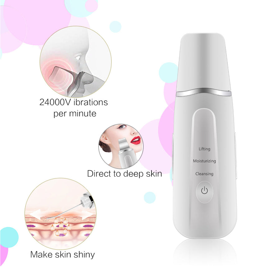 Ultrasonic Skin Scrubber for Deep Pore Cleansing