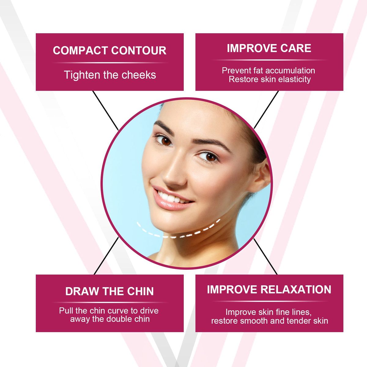 V Face Firming Cream for Fine Lines & Facial Contour