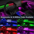 256-Color Ambient Car Lighting — App-Controlled Neon with