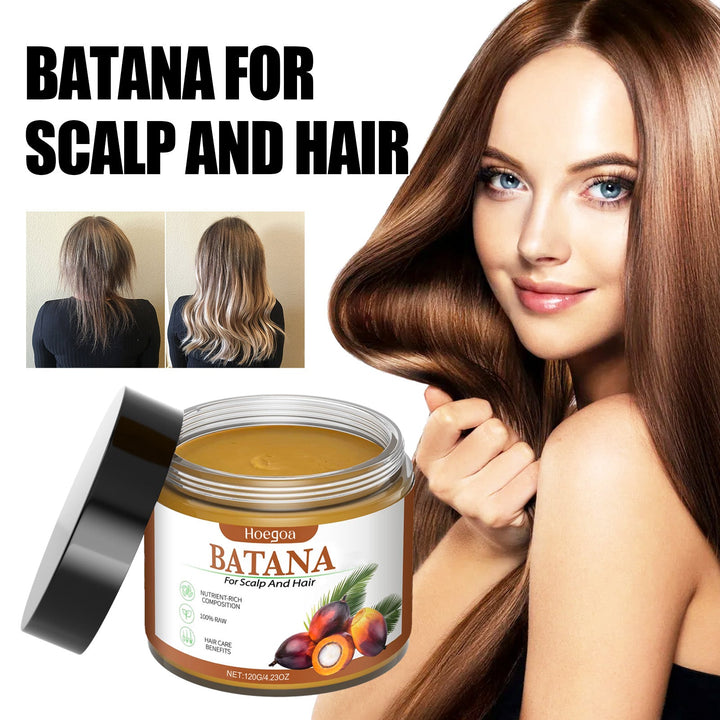 Batana Hair Treatment Oil for Dry, Frizzy, Damaged Hair