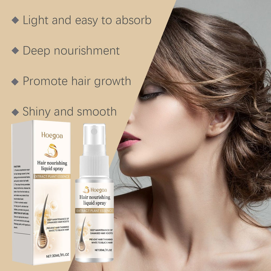 Hair Nourishing Spray for Smooth, Shiny, Frizz-Free Hair