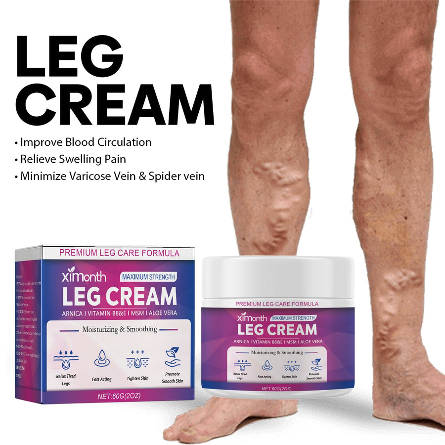 Leg Cream for Varicose Veins — Maximum-Strength Relief