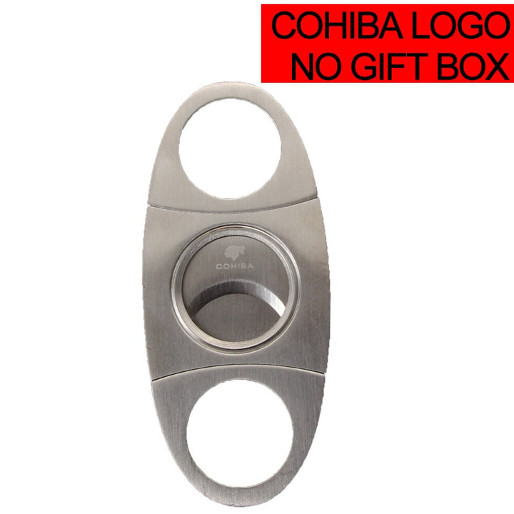 COHIBA Stainless Steel Cigar Cutter – Precision