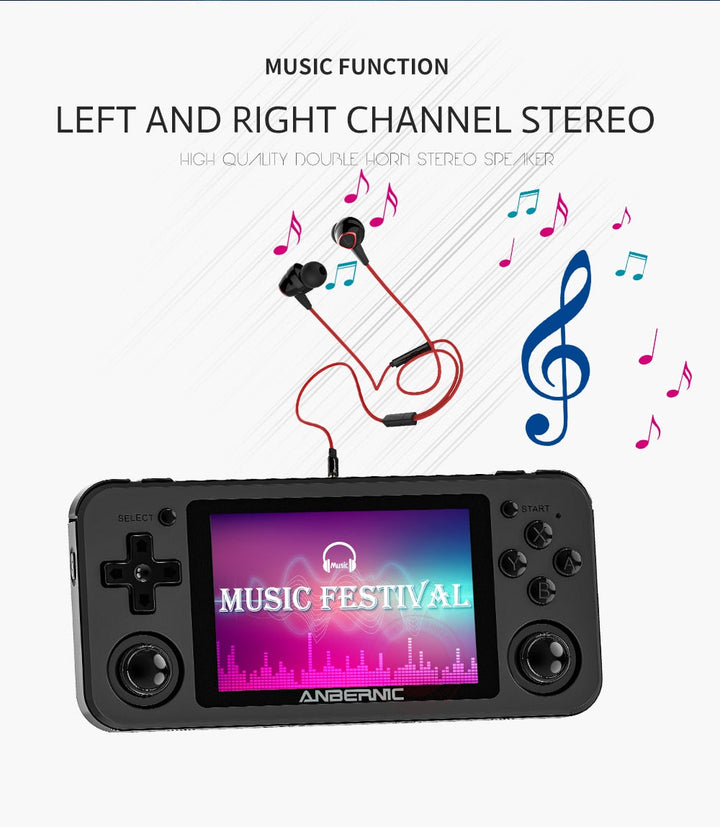 Retro Handheld Game Console — Play 2400+ Classic Games |