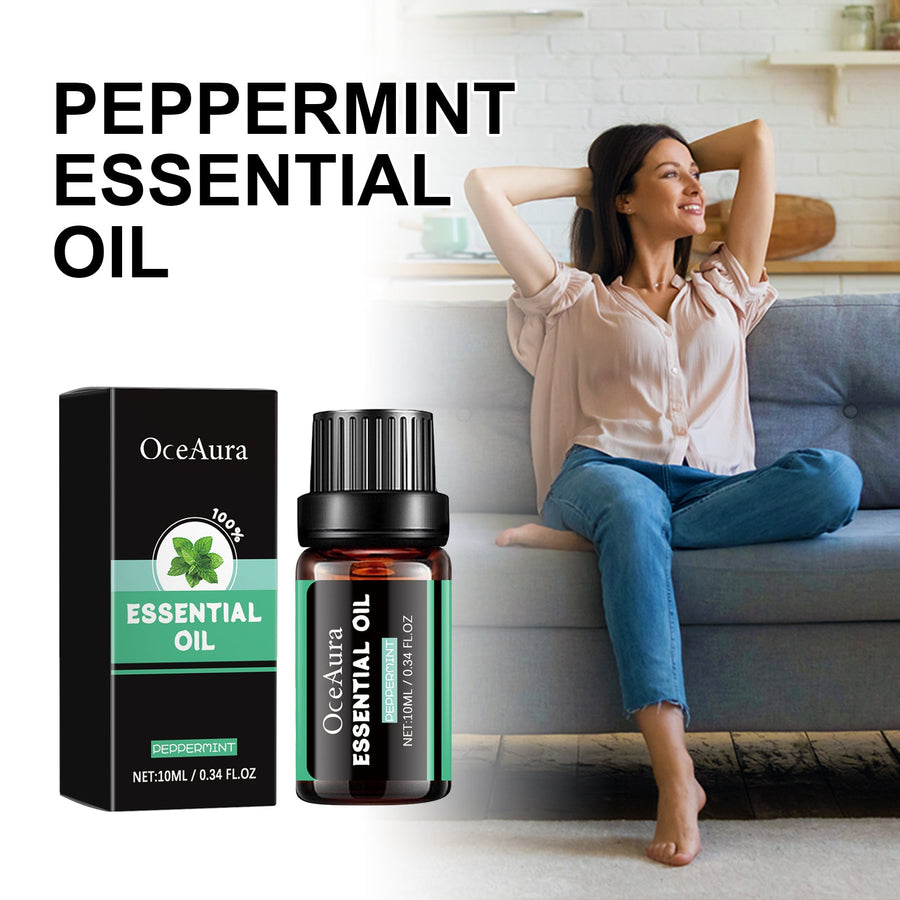 Peppermint Essential Oil for Dry Skin & Tired Muscles