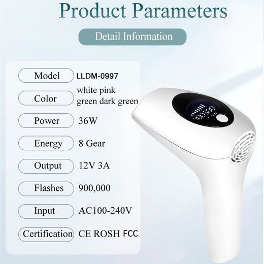 IPL Laser Hair Removal — Permanent Reduction with Ice Cooling