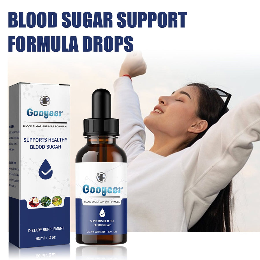 Blood Sugar Support Drops — Natural Liquid Formula