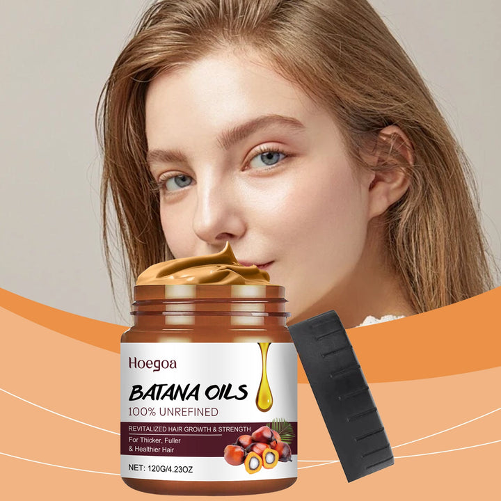Batana Oil Hair Cream for Stronger, Fuller, Shinier Hair