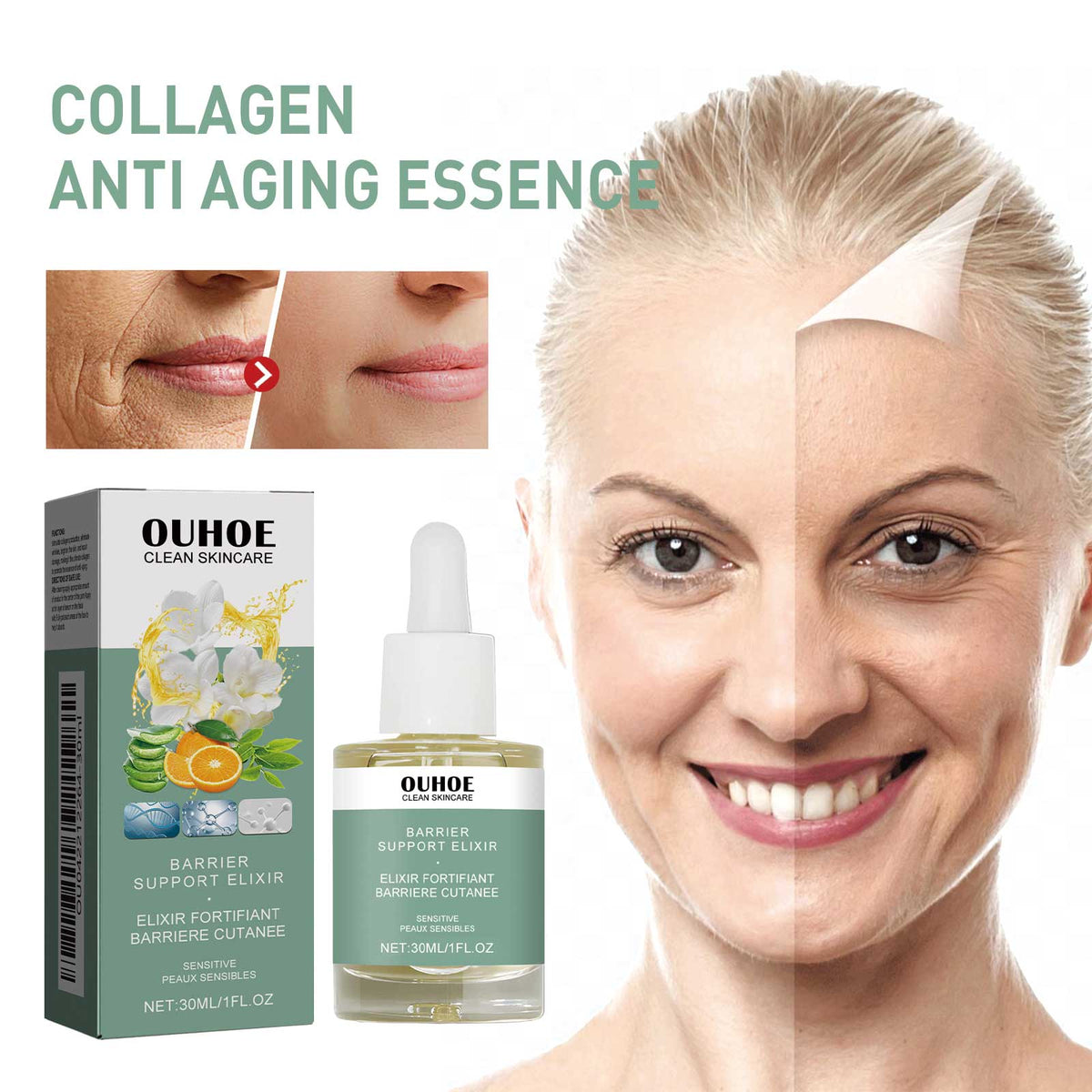 Collagen Essence Serum for Fine Lines & Enlarged Pores