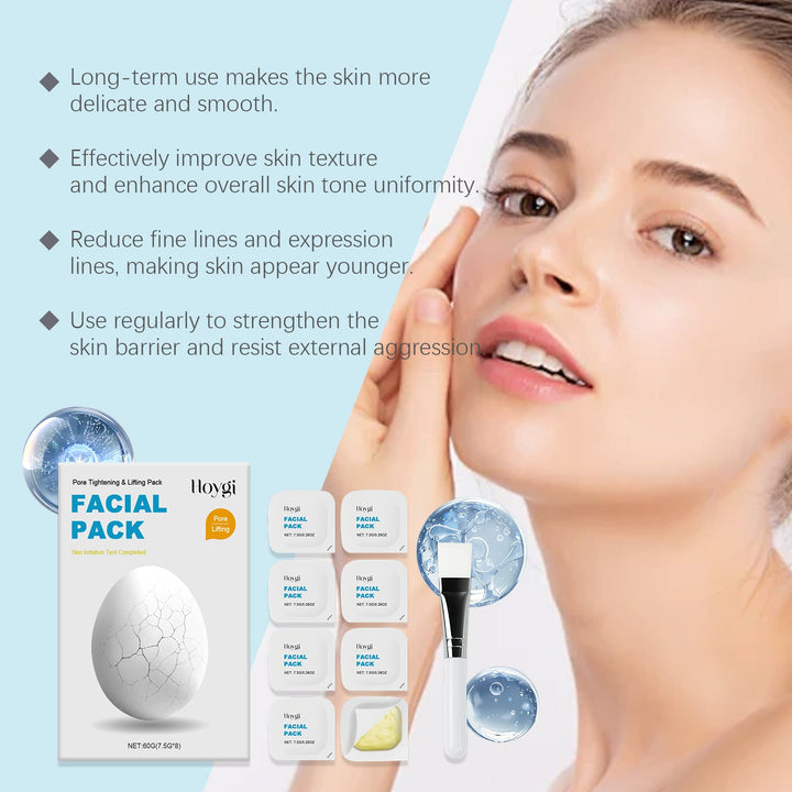 Full Face Treatment Mask for Dullness & Visible Pores