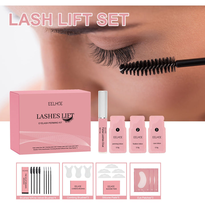 Lash Lift Kit At Home Curl Set for Straight Lashes