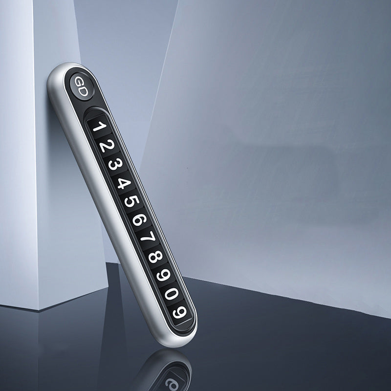 Parking Plate — Clear LED Illuminated Temporary Parking