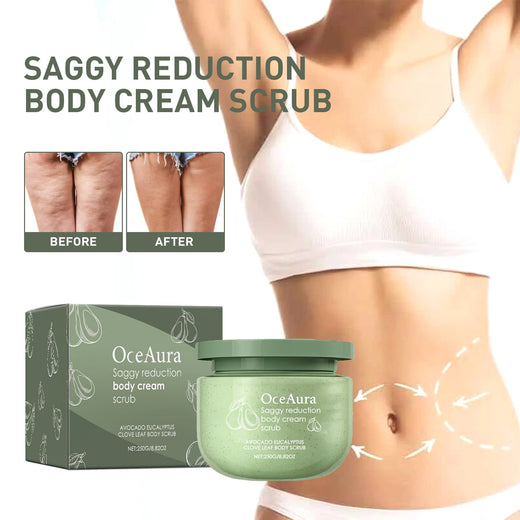 Avocado Body Scrub for Sagging Skin & Cellulite