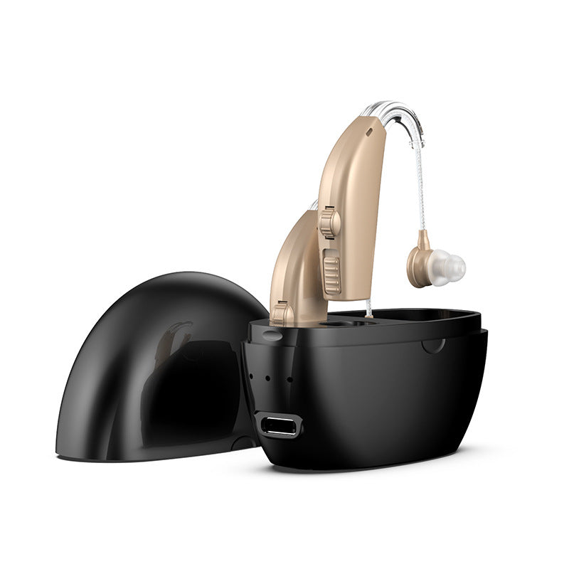 Elderly Hearing Aid Amplifiers — All-Day Power, Discreet