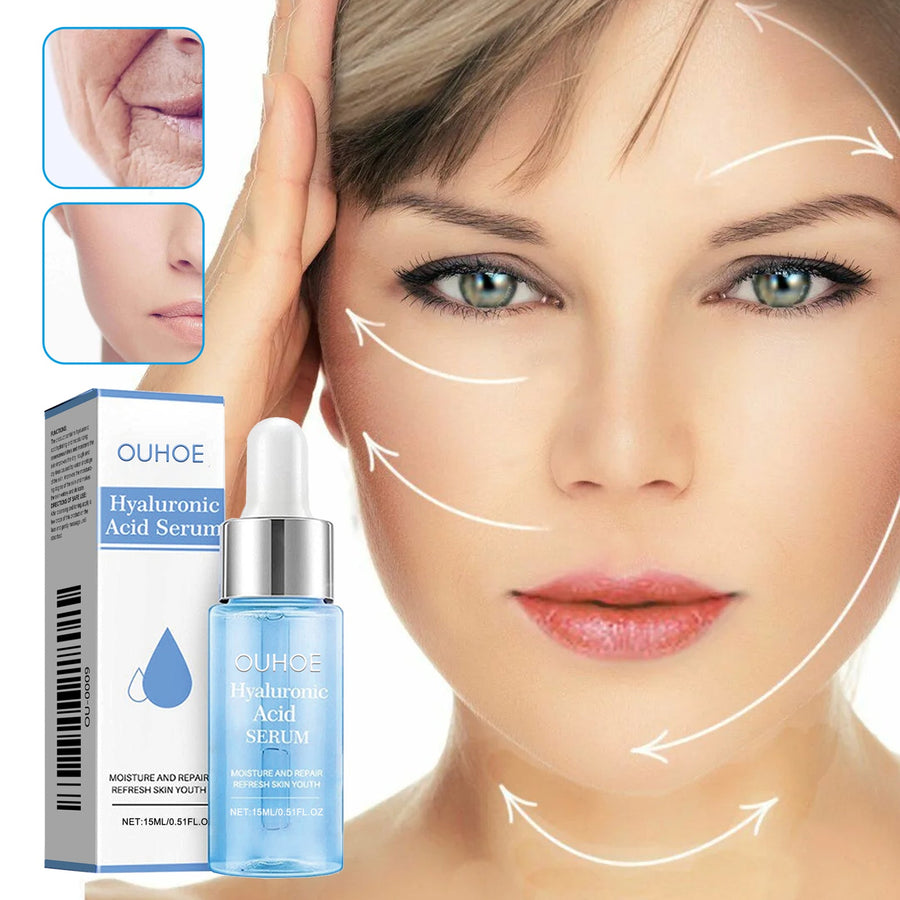 Hyaluronic Acid Firming Serum for Mature Skin Hydration
