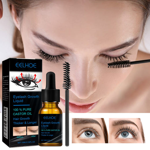 Castor Oil Eyelash Treatment for Fuller-Looking Lashes
