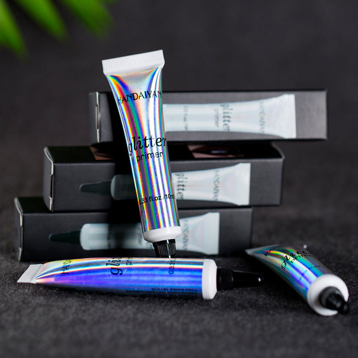 Glitter Makeup Primer for Long-Lasting Eyeshadow Color