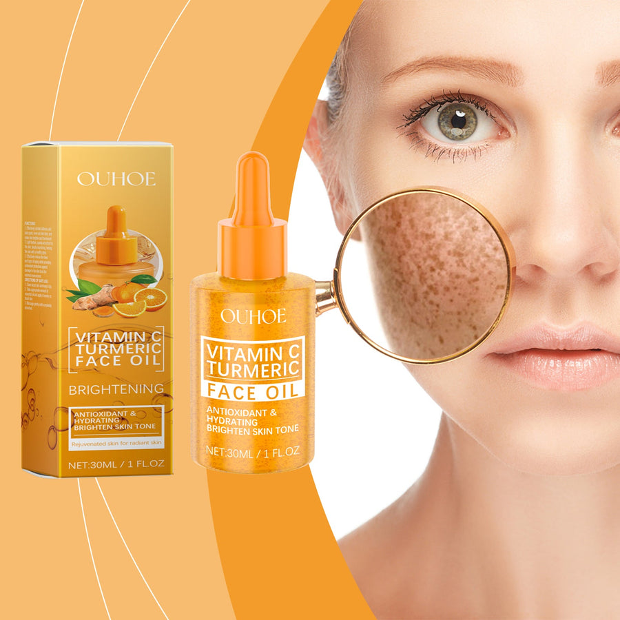 Vitamin C Turmeric Facial Oil for Dull Uneven Skin
