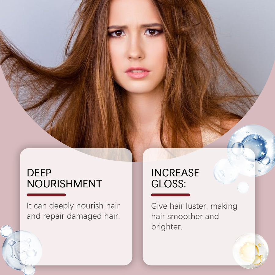 Purple Hair Mask for Deep Nourishment, Shine and Smoothness